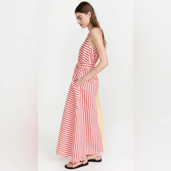 🎯NWT L.F. Markey Multi Stripe Ryder Dress Size 4 - Picture 4 of 17